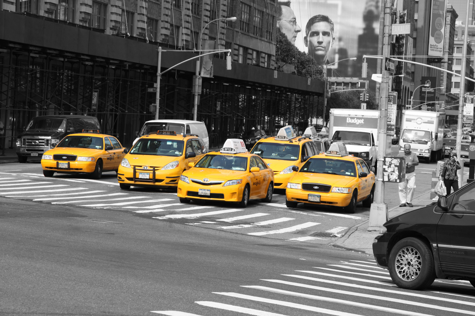 Taxis in New York