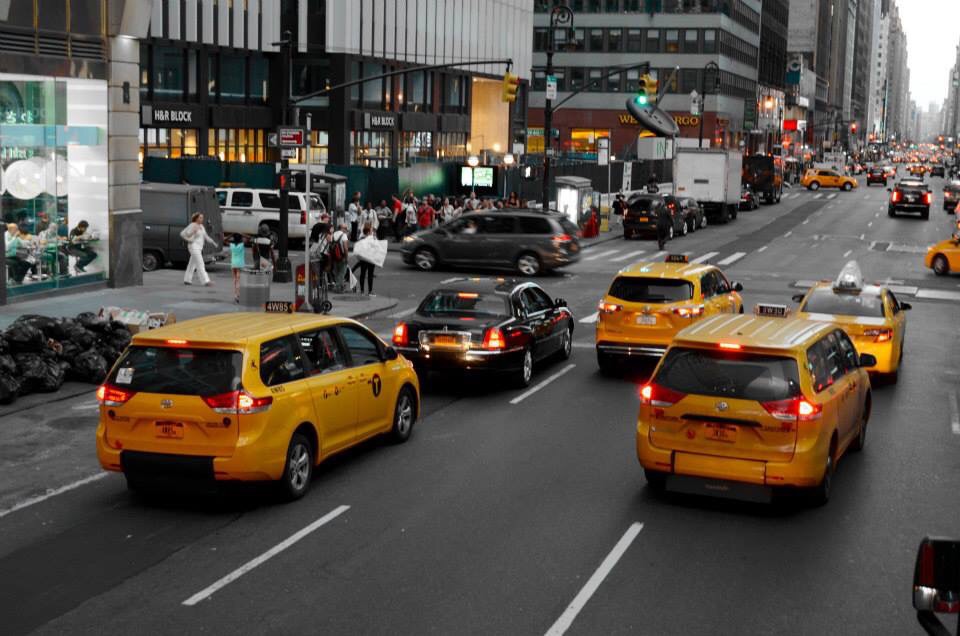 Taxis in New York