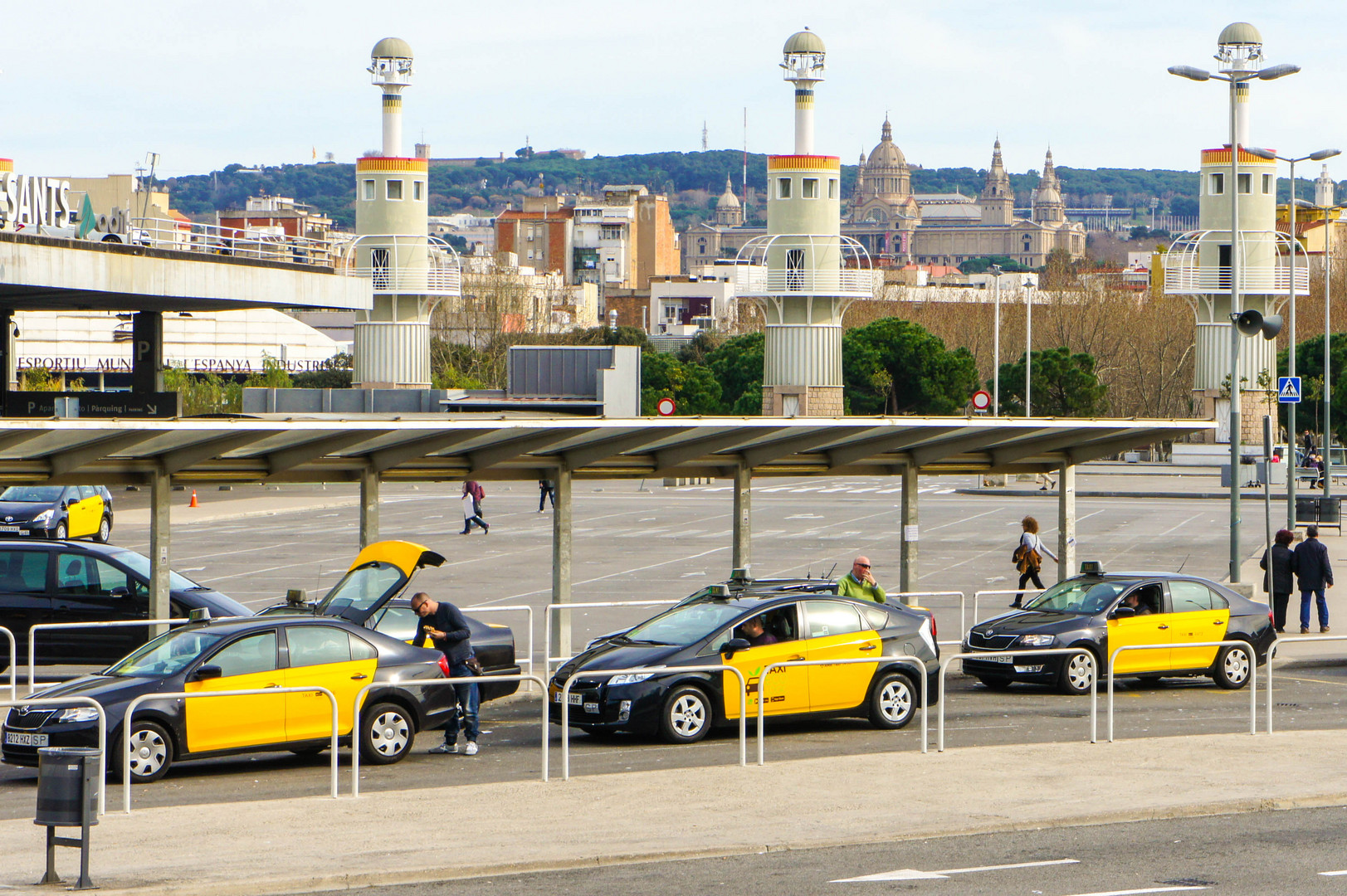 Taxis und Türme