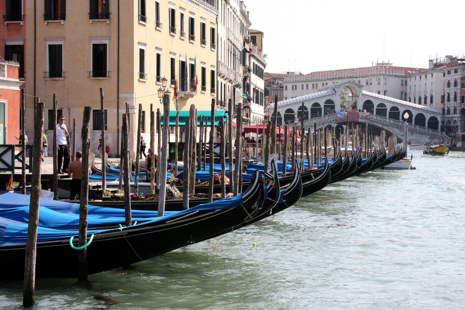 Taxistand in Venedig