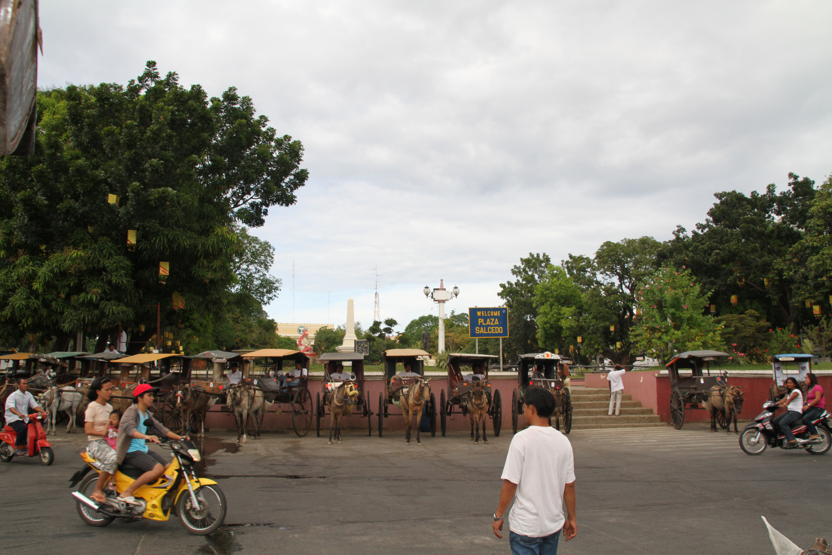 Taxistand in Vigan Philppinen