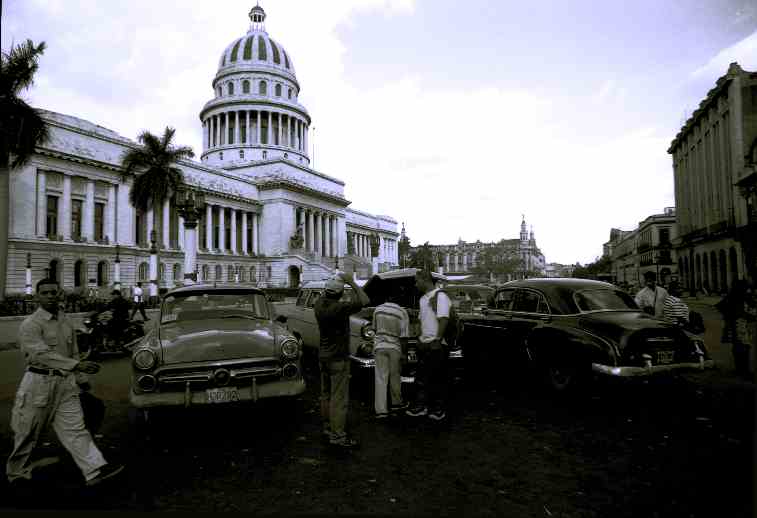 Taxistand vor dem Capitol