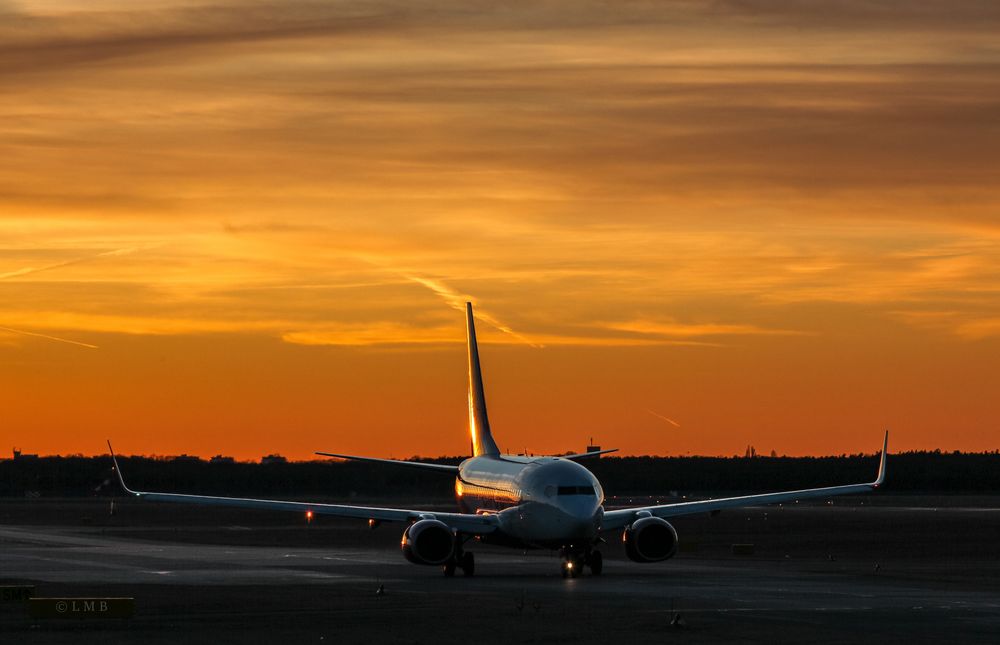 Taxiway with Cinema Sky