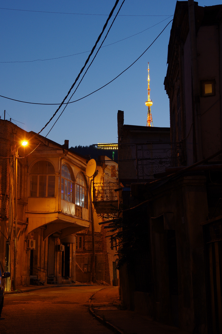 Tbilisi at night