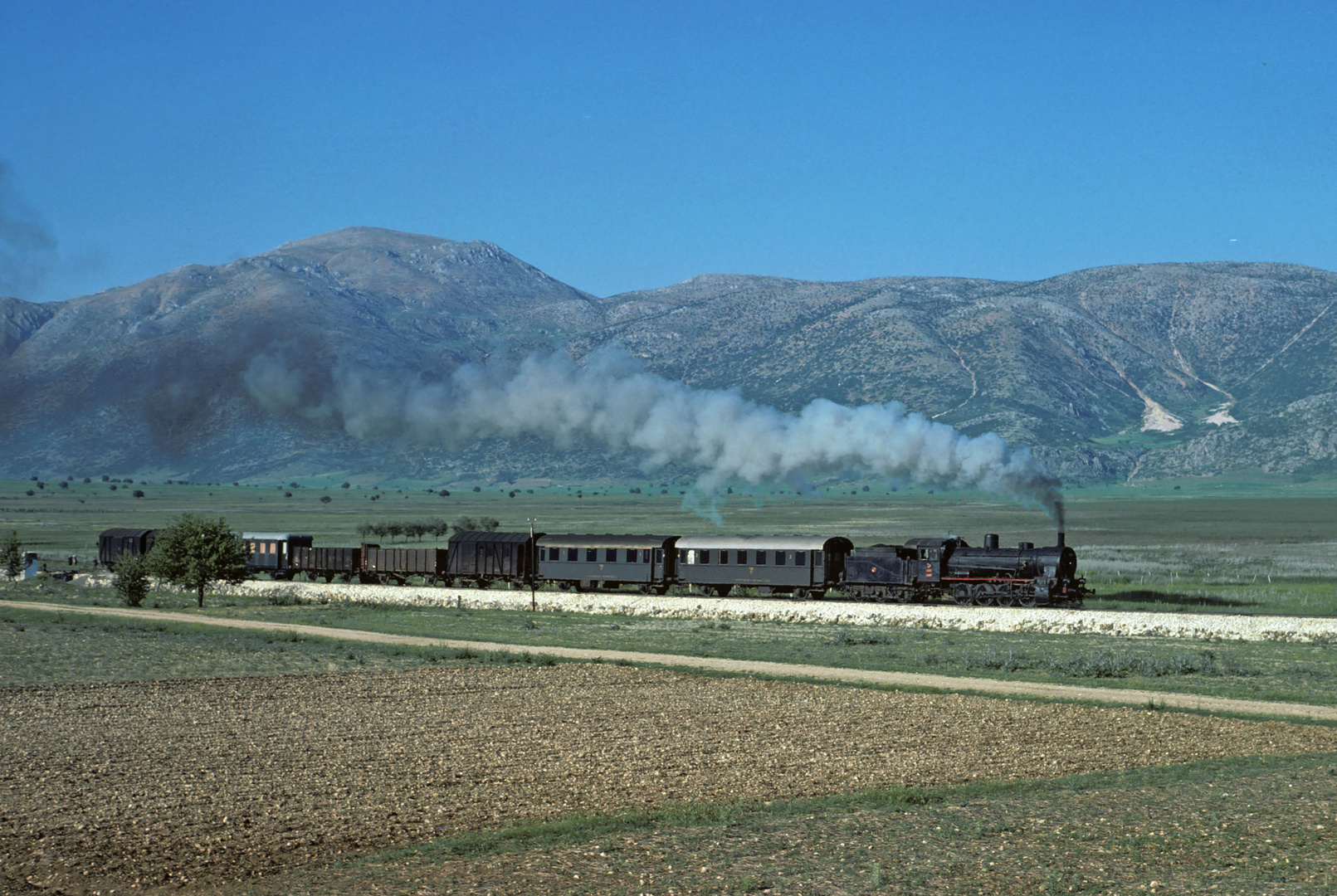 TCDD 44065 (pr. G8) bei Gümüsgün Frühjahr 1980