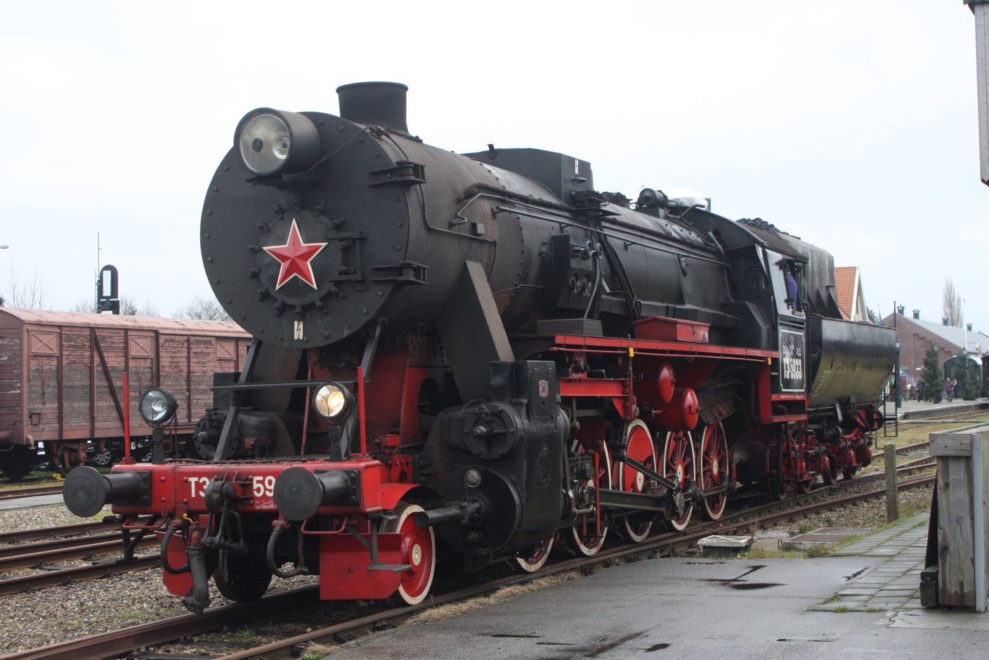 TE 5933 museumseisenbahn S.T.A.R. Stadskanaal NL 15-12-2013