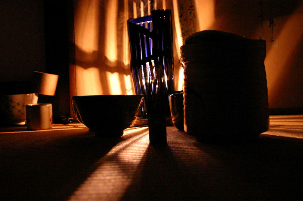 Tea Ceremony in shadows