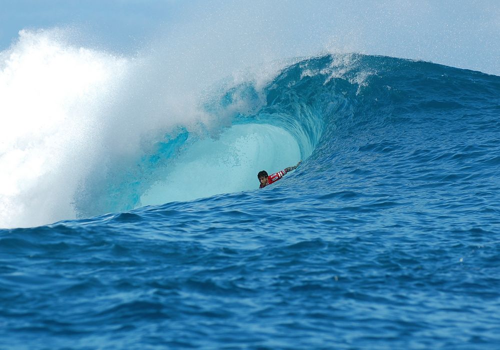 Teahupoo (Tahiti) von Judith Mareich 