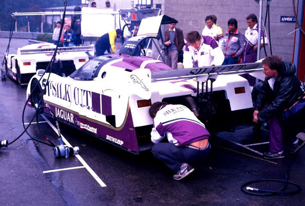 Team Jaguar Racing. Spa / B. 1000 Km.Rennen.