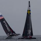 Team Oracle Coutts (USA) und Team Artemis (Schweden)