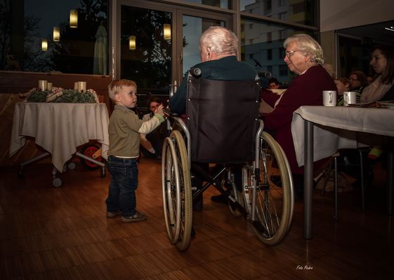 Team Pedro, Themenarbeiten: "Alt - Jung"