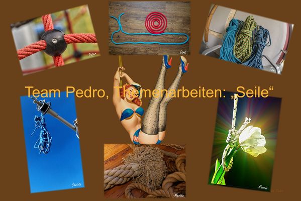 Team Pedro, Themenarbeiten: "Seile"