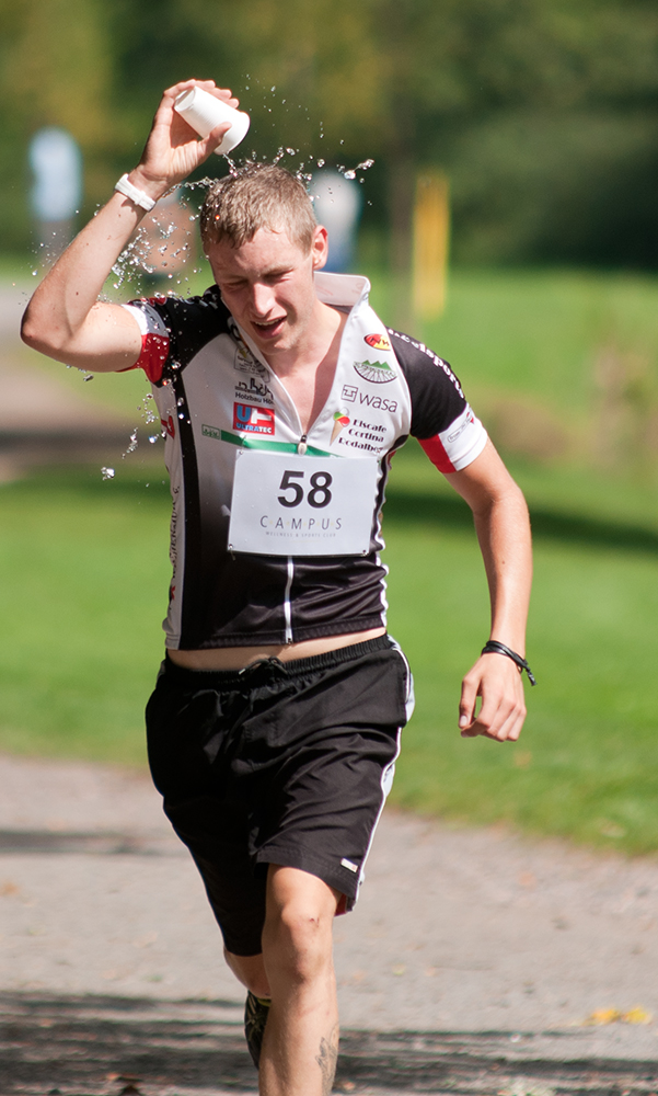 Team-Triathlon Pirmasens - Abkühlung