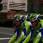 Team warmups Amgen Prologue 2009