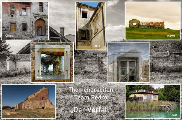 Teamarbeiten Team Pedro: "Der Verfall"