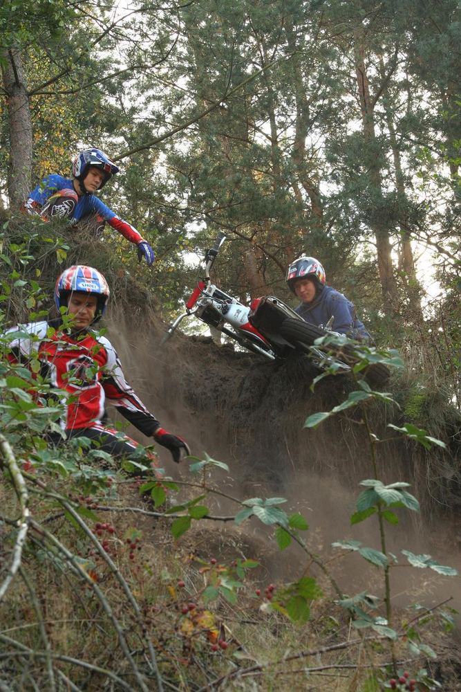 Teamwork beim Trial Nordcup