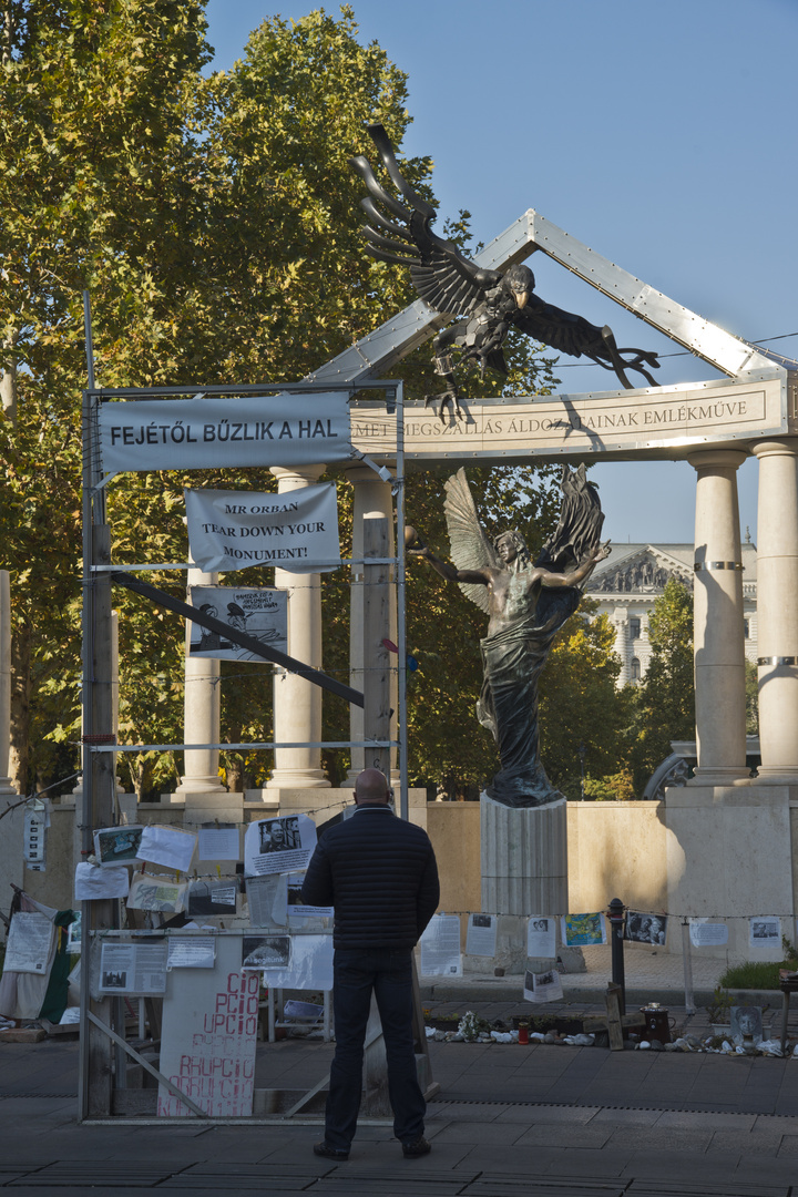 tear down your monument!