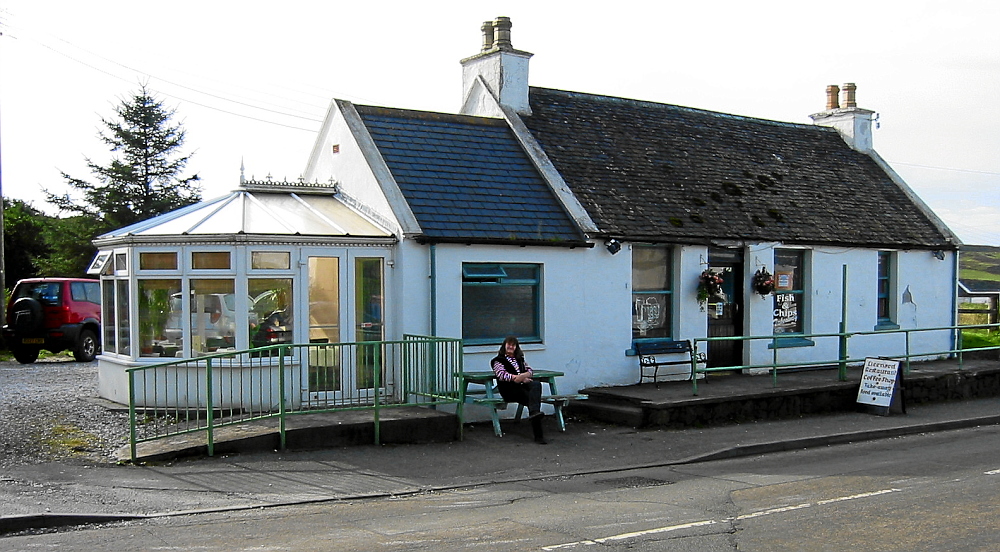 Tearoom auf Skye