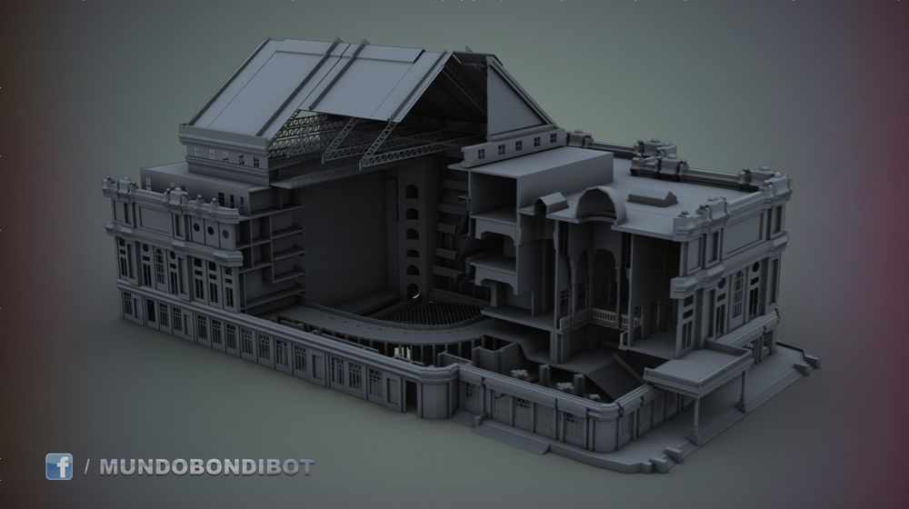 Teatro Colon 3d