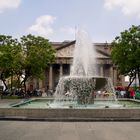 Teatro Degollado desde la Plaza de la Liberación, Jalisco, México.