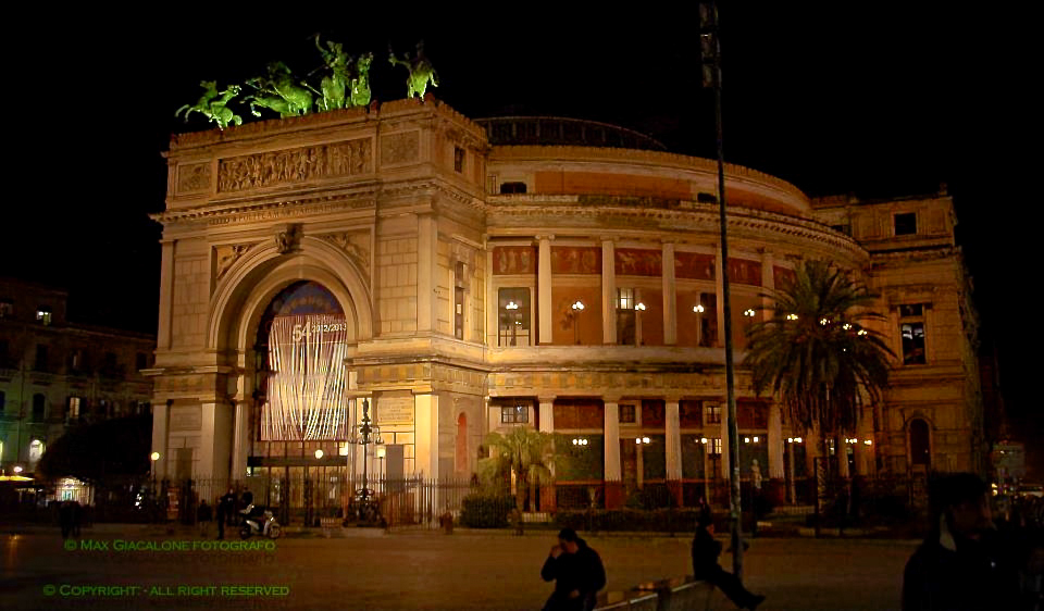 teatro politeama "Giuseppe Garibaldi" PALERMO