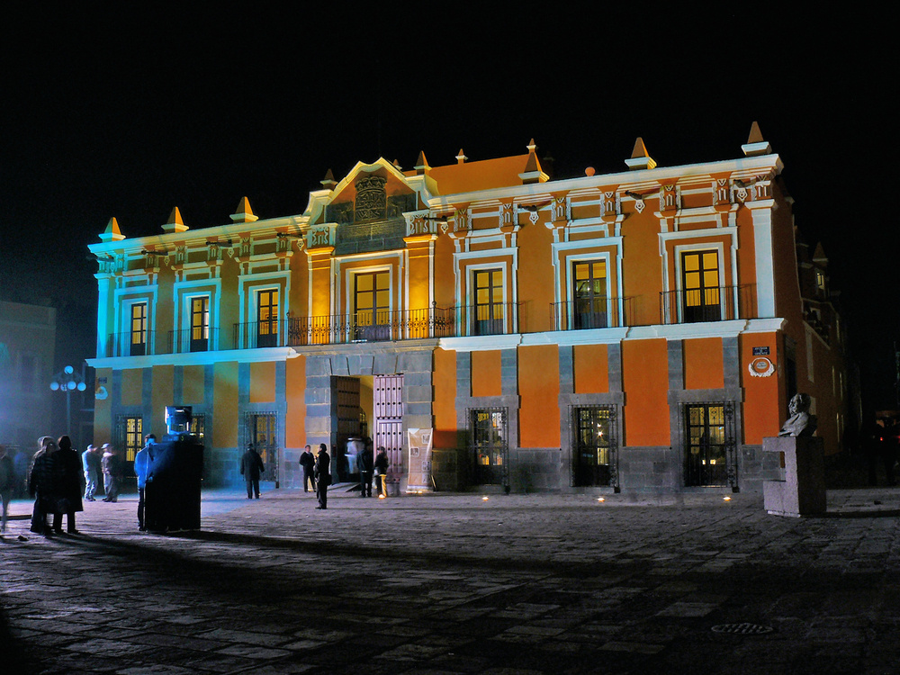 Teatro Principal de noche