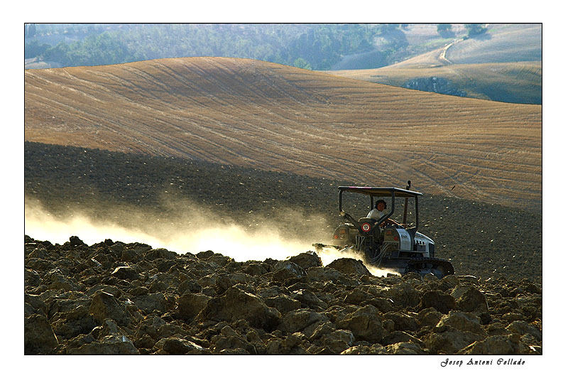 Teballant la terra - Working the land