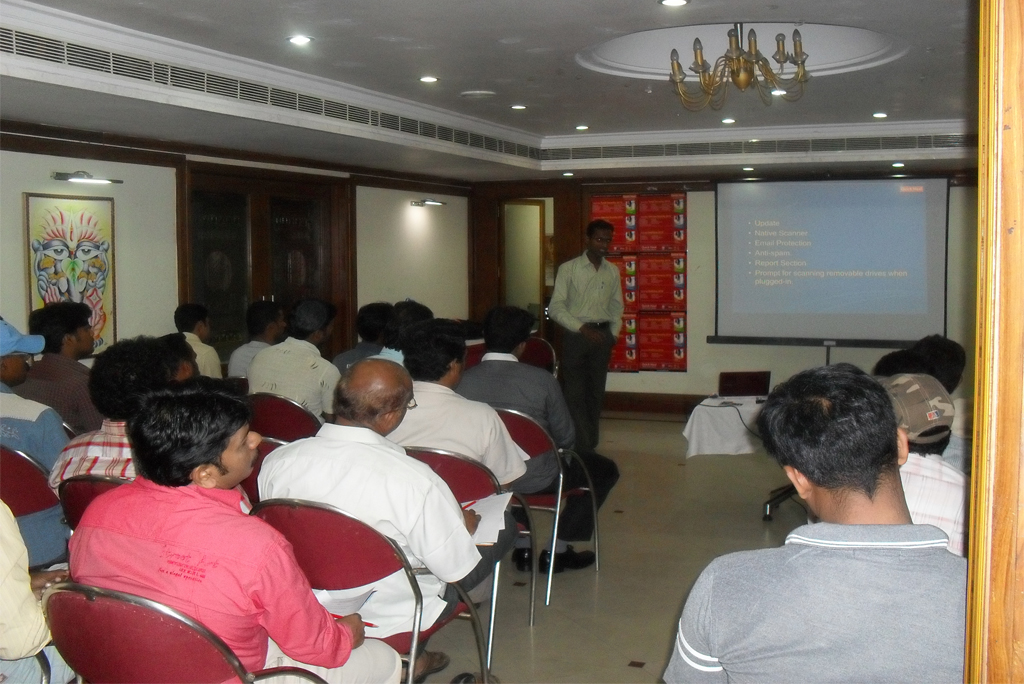 Technical seminar done by Quick heal team in Vishakhapattanam