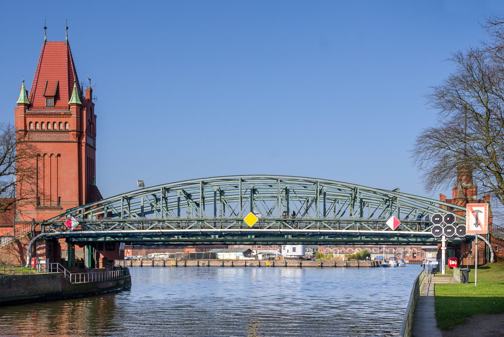 Technik Denkmal Hubbrücke