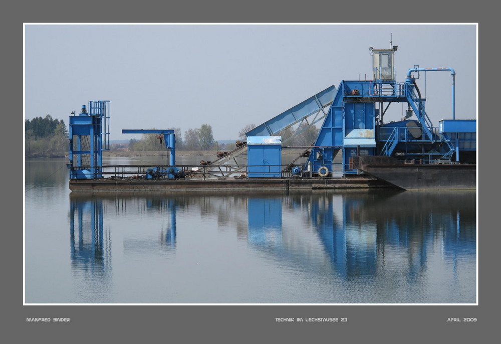 Technik im Lechstausee 23