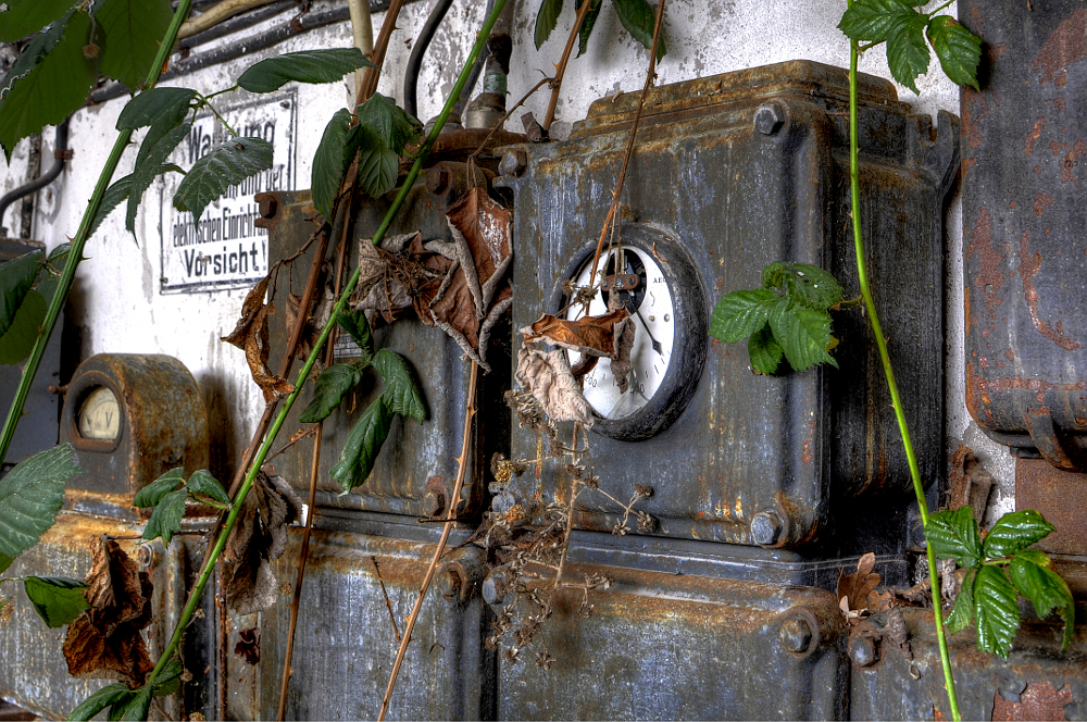 Technik in den Fängen der Natur