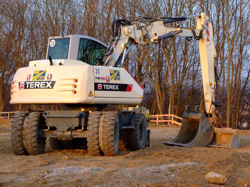 Technik in der Abendsonne