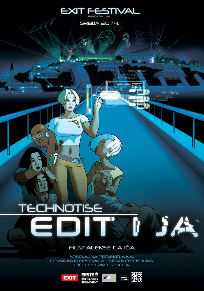 Technotise Edit i Ja - Plakat