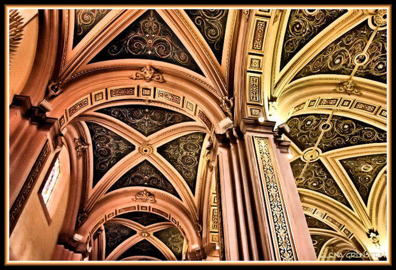 Techos en la catedral de San Luis