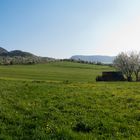 Teck und Streuobstwiesen Panorama