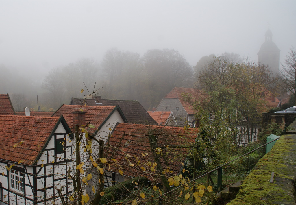 Tecklenburg im Nebel