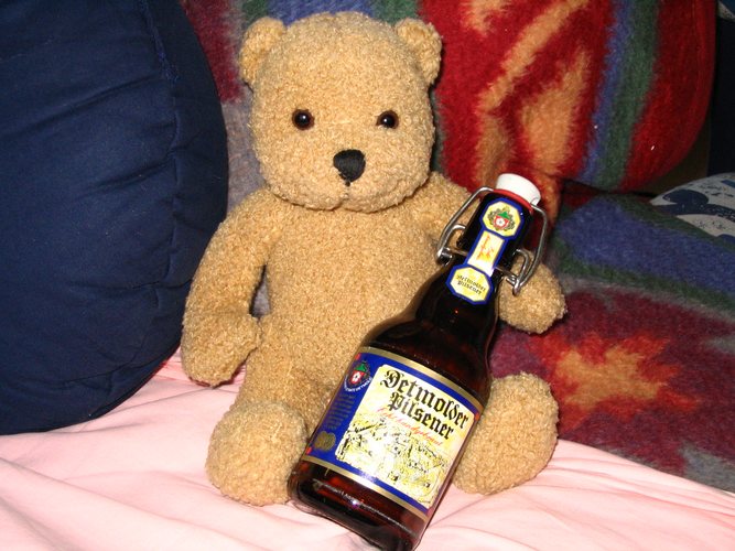 Teddy + Bier