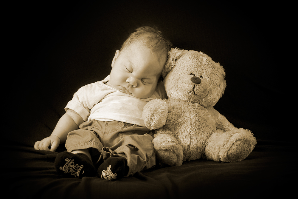 Teddy Bist Du Auch So Mude Foto Bild Suss Baby Mude Bilder Auf Fotocommunity
