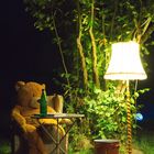 Teddy im Sessel