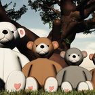 Teddyfamilie