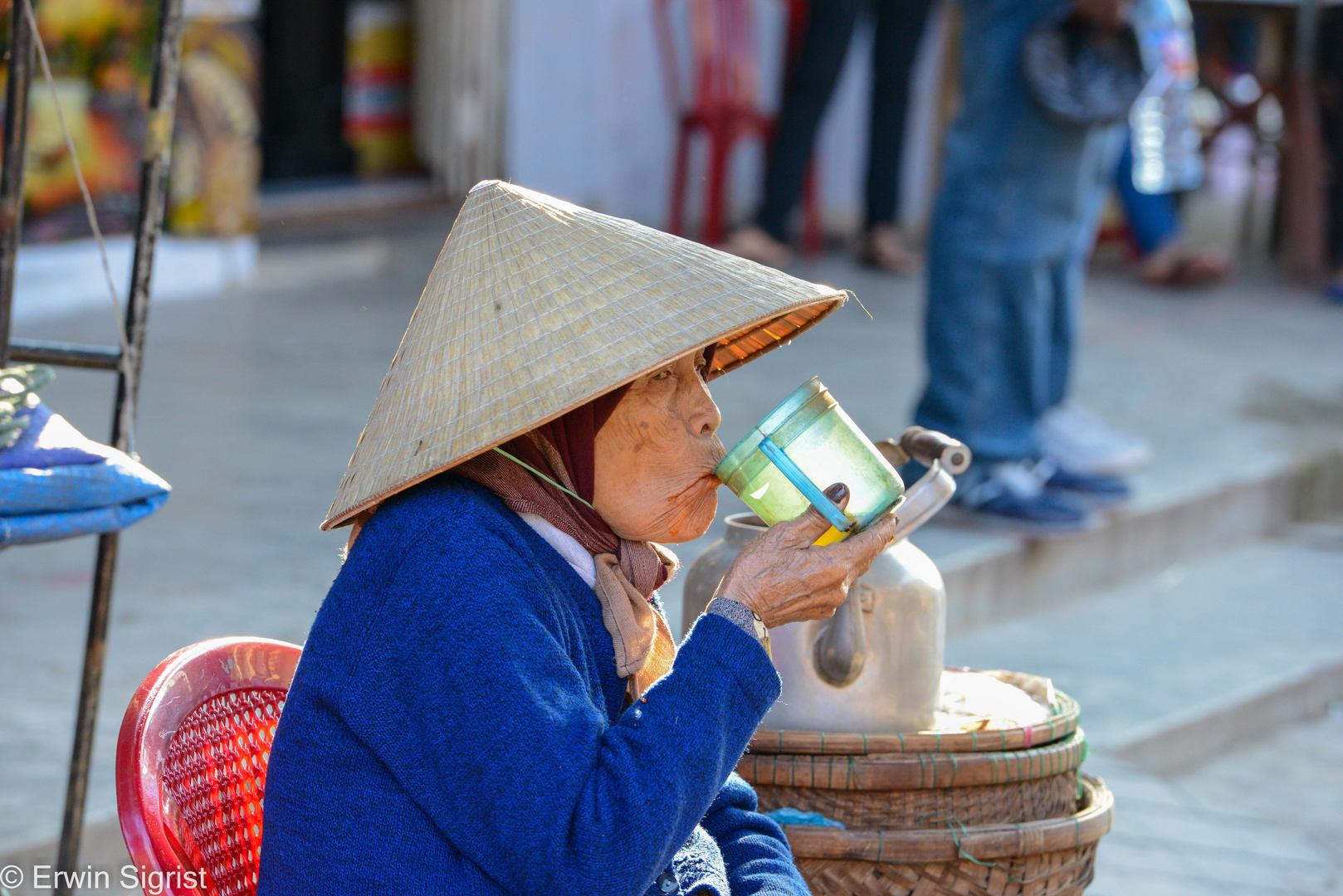 Tee am Strassenrand in Hoi An (Vietnam)