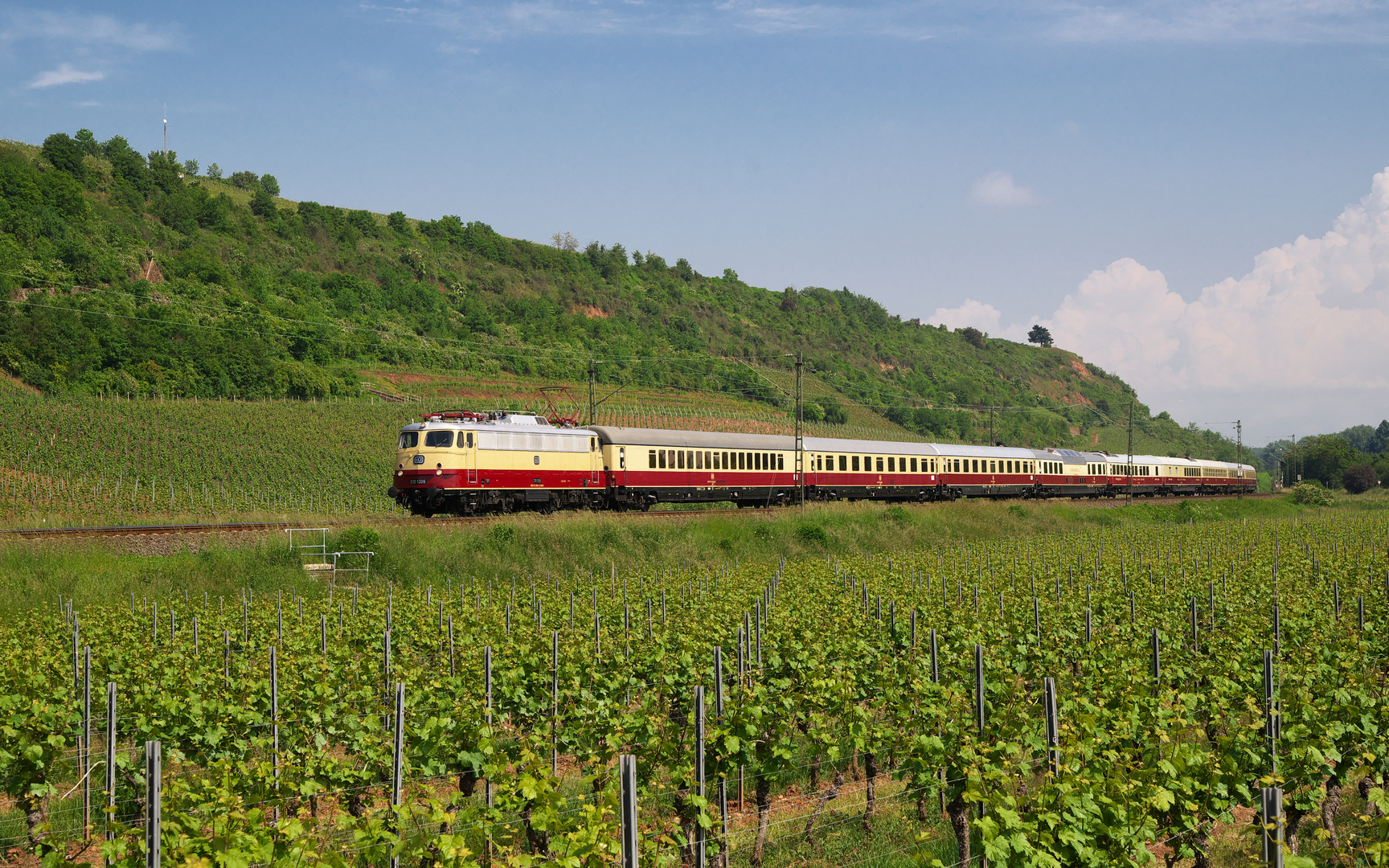 TEE auf dem Weg in die Pfalz