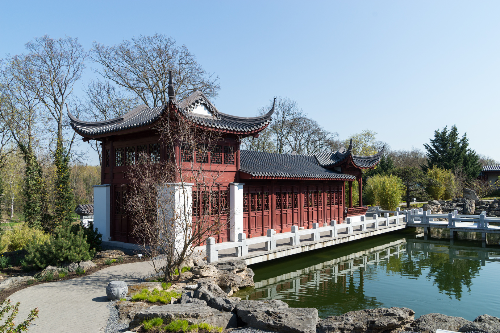 Teehaus am Teich