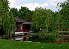 Teehaus , Chinesischer Garten , Berlin Marzahn