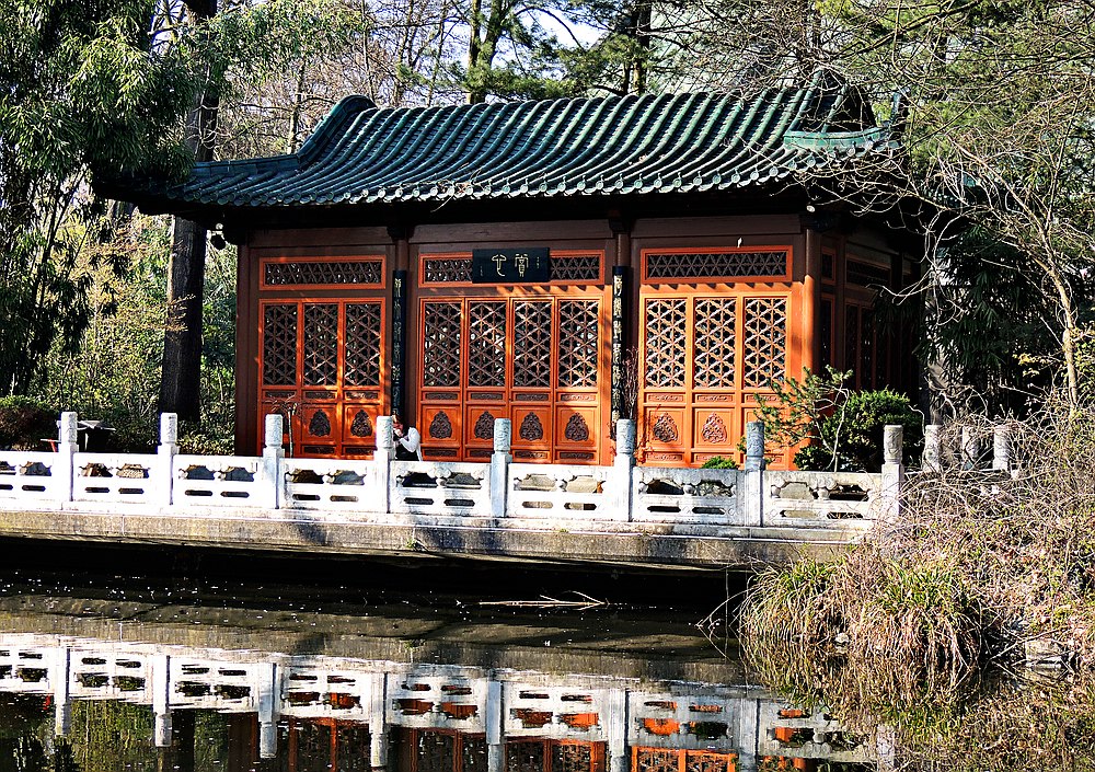 Teehaus im Chinesischen Garten