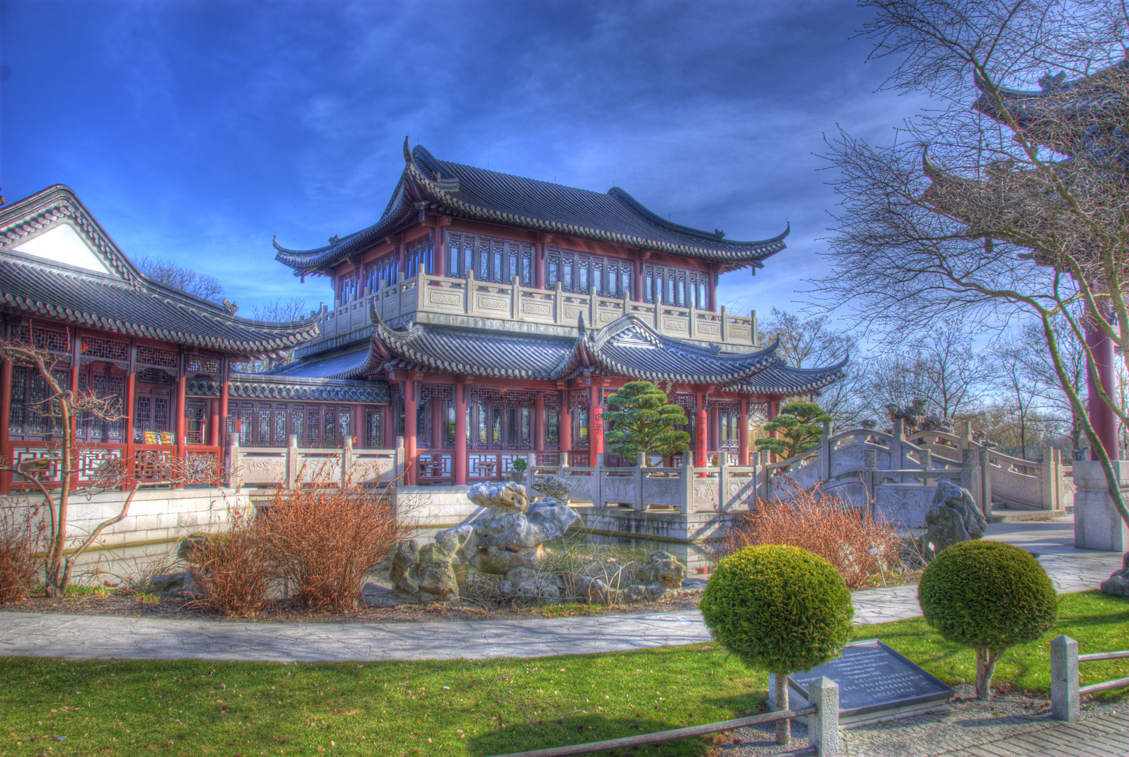 Teehaus in HDR