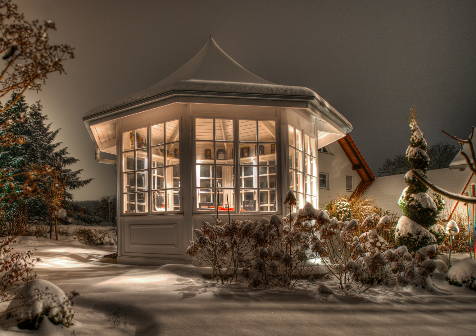 Teehaus, Weinpavillion