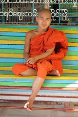 Teenage monk