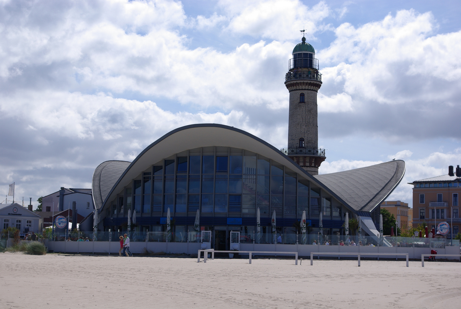 Teepot mit Leuchtturm