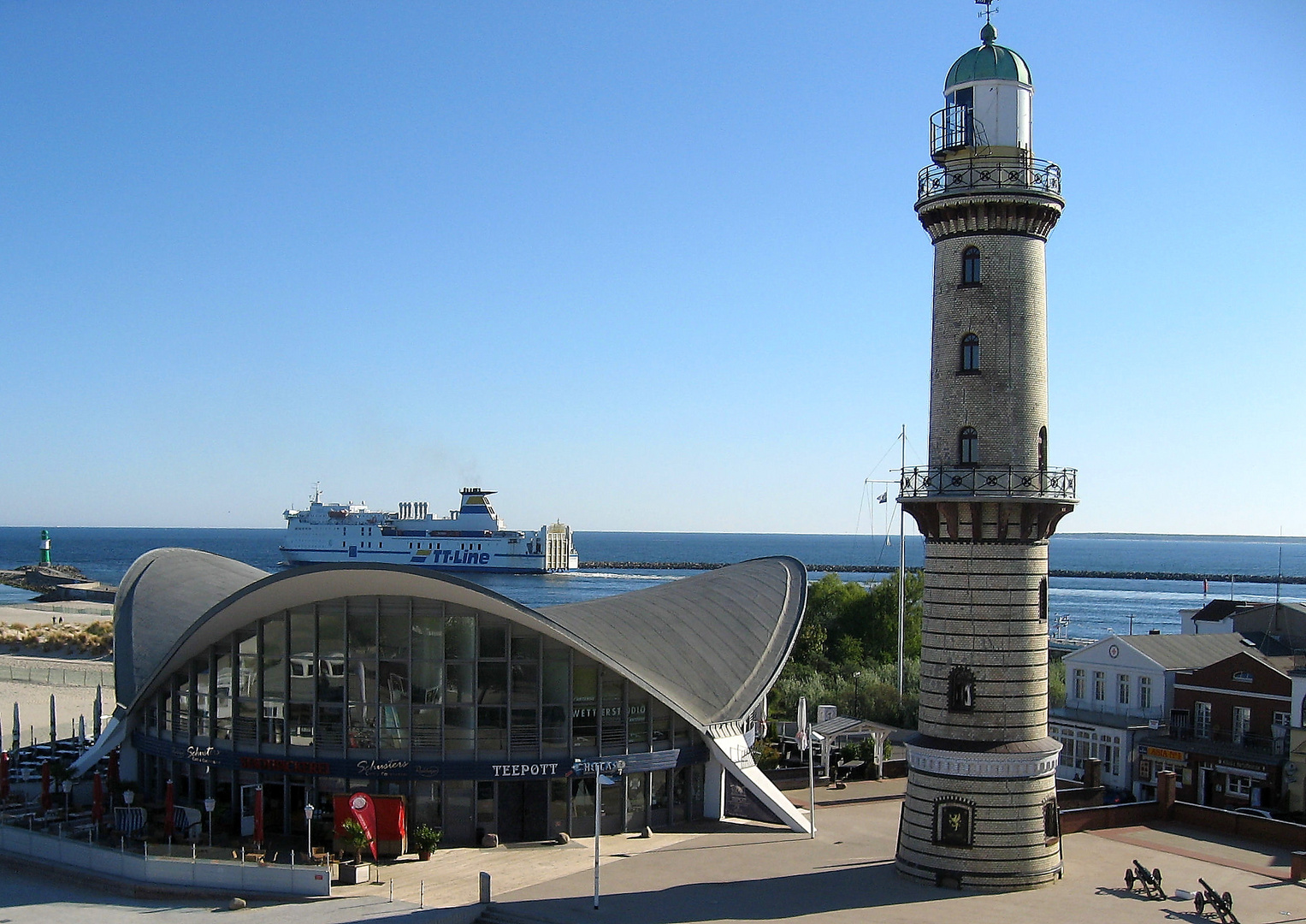 Teepott & Leuchtturm